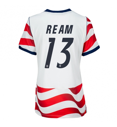 Forente stater Tim Ream #13 Hjemmedrakt Dame VM 2026 Kortermet Forente stater Tim Ream #13 Hjemmedrakt Dame VM 2026 Kortermet