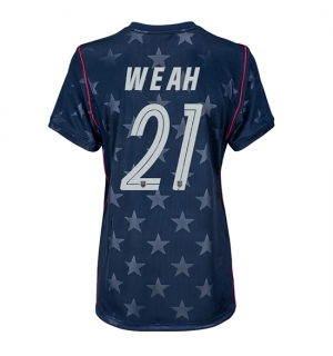 Forente stater Timothy Weah #21 Bortedrakt Dame VM 2026 Kortermet