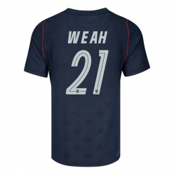 Forente stater Timothy Weah #21 Bortedrakt VM 2026 Kortermet