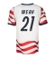 Forente stater Timothy Weah #21 Hjemmedrakt VM 2026 Kortermet Forente stater Timothy Weah #21 Hjemmedrakt VM 2026 Kortermet
