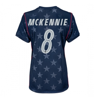Forente stater Weston McKennie #8 Bortedrakt Dame VM 2026 Kortermet