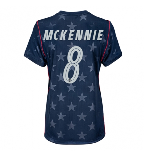 Forente stater Weston McKennie #8 Bortedrakt Dame VM 2026 Kortermet Forente stater Weston McKennie #8 Bortedrakt Dame VM 2026 Kortermet