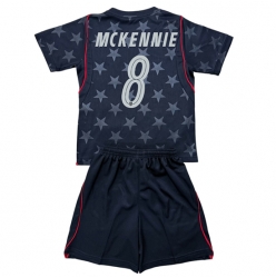 Forente stater Weston McKennie #8 Bortedraktsett Barn VM 2026 Kortermet (+ Korte bukser)