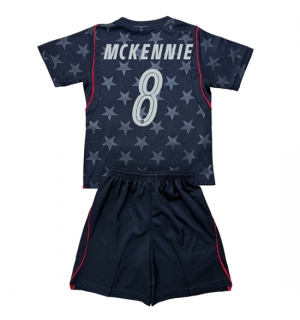 Forente stater Weston McKennie #8 Bortedraktsett Barn VM 2026 Kortermet (+ Korte bukser)