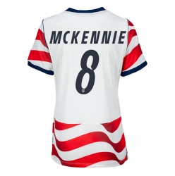 Forente stater Weston McKennie #8 Hjemmedrakt Dame VM 2026 Kortermet