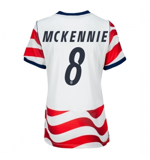 Forente stater Weston McKennie #8 Hjemmedrakt Dame VM 2026 Kortermet