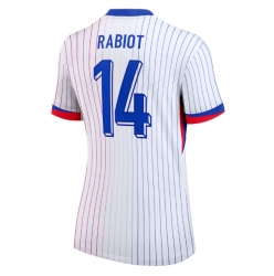 Frankrike Adrien Rabiot #14 Bortedrakt Dame EM 2024 Kortermet