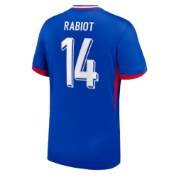 Frankrike Adrien Rabiot #14 Hjemmedrakt EM 2024 Kortermet