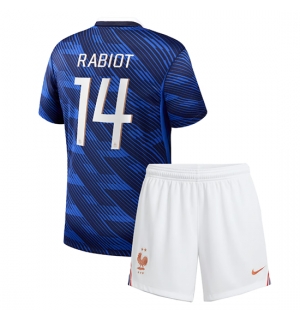 Frankrike Adrien Rabiot #14 Hjemmedraktsett Barn VM 2026 Kortermet (+ Korte bukser)