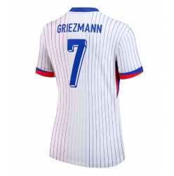 Frankrike Antoine Griezmann #7 Bortedrakt Dame EM 2024 Kortermet