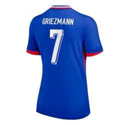 Frankrike Antoine Griezmann #7 Hjemmedrakt Dame EM 2024 Kortermet