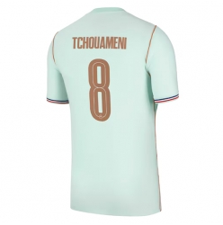 Frankrike Aurelien Tchouameni #8 Bortedrakt VM 2026 Kortermet