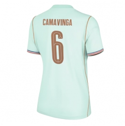 Frankrike Eduardo Camavinga #6 Bortedrakt Dame VM 2026 Kortermet