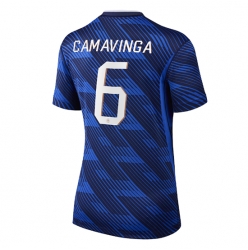 Frankrike Eduardo Camavinga #6 Hjemmedrakt Dame VM 2026 Kortermet