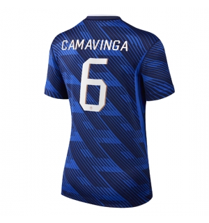Frankrike Eduardo Camavinga #6 Hjemmedrakt Dame VM 2026 Kortermet
