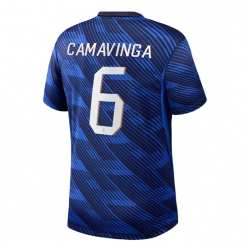 Frankrike Eduardo Camavinga #6 Hjemmedrakt VM 2026 Kortermet