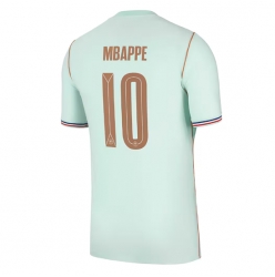 Frankrike Kylian Mbappe #10 Bortedrakt VM 2026 Kortermet