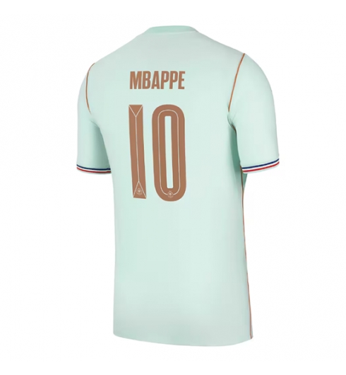 Frankrike Kylian Mbappe #10 Bortedrakt VM 2026 Kortermet Frankrike Kylian Mbappe #10 Bortedrakt VM 2026 Kortermet