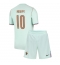 Frankrike Kylian Mbappe #10 Bortedraktsett Barn VM 2026 Kortermet (+ Korte bukser)