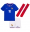 Frankrike Kylian Mbappe #10 Hjemmedraktsett Barn EM 2024 Kortermet (+ Korte bukser)