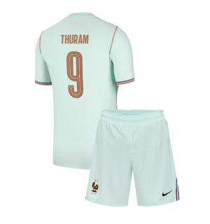 Frankrike Marcus Thuram #9 Bortedraktsett Barn VM 2026 Kortermet (+ Korte bukser)