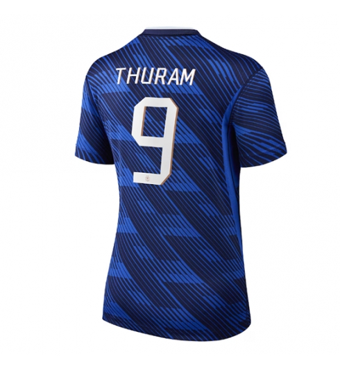Frankrike Marcus Thuram #9 Hjemmedrakt Dame VM 2026 Kortermet Frankrike Marcus Thuram #9 Hjemmedrakt Dame VM 2026 Kortermet
