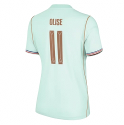 Frankrike Michael Olise #11 Bortedrakt Dame VM 2026 Kortermet
