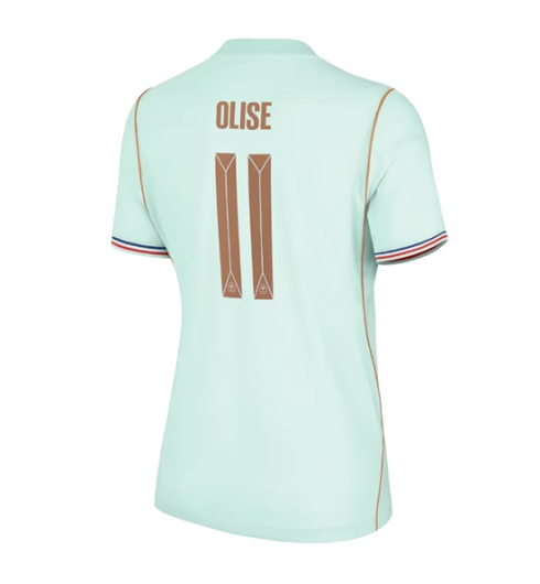 Frankrike Michael Olise #11 Bortedrakt Dame VM 2026 Kortermet Frankrike Michael Olise #11 Bortedrakt Dame VM 2026 Kortermet
