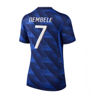 Frankrike Ousmane Dembele #7 Hjemmedrakt Dame VM 2026 Kortermet