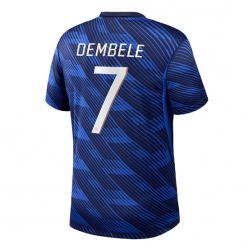 Frankrike Ousmane Dembele #7 Hjemmedrakt VM 2026 Kortermet
