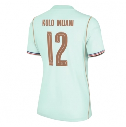 Frankrike Randal Kolo Muani #12 Bortedrakt Dame VM 2026 Kortermet