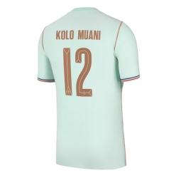 Frankrike Randal Kolo Muani #12 Bortedrakt VM 2026 Kortermet