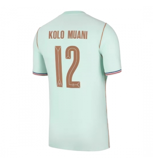 Frankrike Randal Kolo Muani #12 Bortedrakt VM 2026 Kortermet