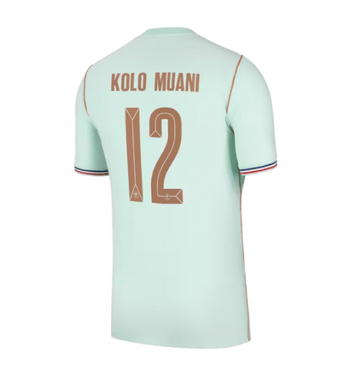 Frankrike Randal Kolo Muani #12 Bortedrakt VM 2026 Kortermet Frankrike Randal Kolo Muani #12 Bortedrakt VM 2026 Kortermet