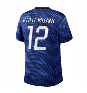 Frankrike Randal Kolo Muani #12 Hjemmedrakt VM 2026 Kortermet