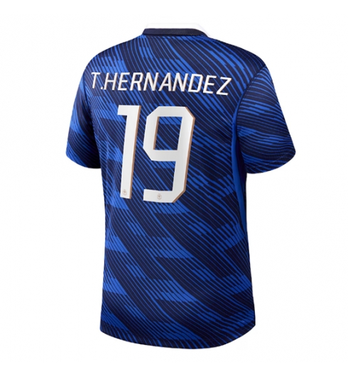 Frankrike Theo Hernandez #19 Hjemmedrakt VM 2026 Kortermet Frankrike Theo Hernandez #19 Hjemmedrakt VM 2026 Kortermet