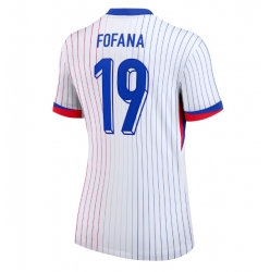 Frankrike Youssouf Fofana #19 Bortedrakt Dame EM 2024 Kortermet