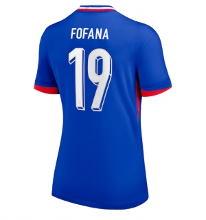 Frankrike Youssouf Fofana #19 Hjemmedrakt Dame EM 2024 Kortermet