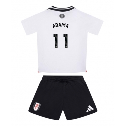 Fulham Adama Traore #11 Hjemmedraktsett Barn 2024-25 Kortermet (+ Korte bukser)