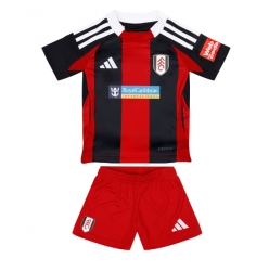 Fulham Bortedraktsett Barn 2024-25 Kortermet (+ Korte bukser)