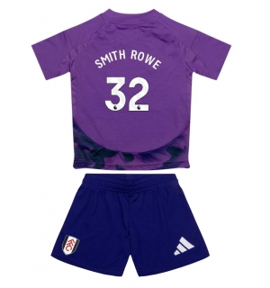 Fulham Emile Smith Rowe #32 Tredjedraktsett Barn 2024-25 Kortermet (+ Korte bukser)