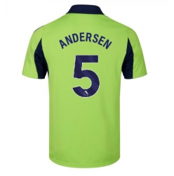 Fulham Joachim Andersen #5 Bortedrakt 2025-26 Kortermet
