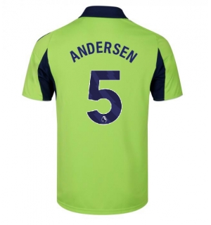Fulham Joachim Andersen #5 Bortedrakt 2025-26 Kortermet