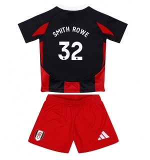 Fulham Joachim Andersen #5 Bortedraktsett Barn 2024-25 Kortermet (+ Korte bukser)