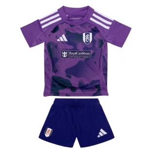 Fulham Tredjedraktsett Barn 2024-25 Kortermet (+ Korte bukser)