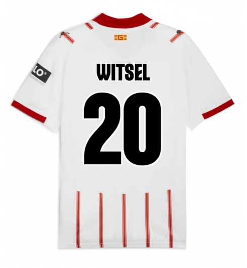 Girona Axel Witsel #20 Hjemmedrakt 2025-26 Kortermet Girona Axel Witsel #20 Hjemmedrakt 2025-26 Kortermet