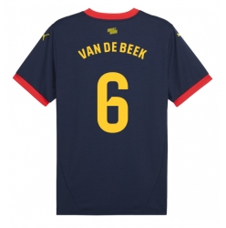 Girona Donny van de Beek #6 Bortedrakt 2024-25 Kortermet