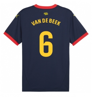 Girona Donny van de Beek #6 Bortedrakt 2024-25 Kortermet