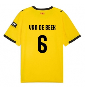 Girona Donny van de Beek #6 Bortedrakt 2025-26 Kortermet