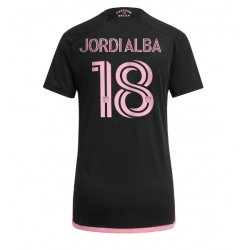 Inter Miami Jordi Alba #18 Bortedrakt Dame 2024-25 Kortermet
